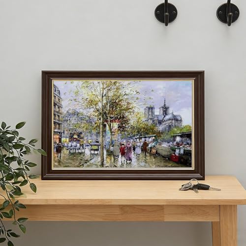 Scène de rue de Paris Blanchard cadre suspendre tableau