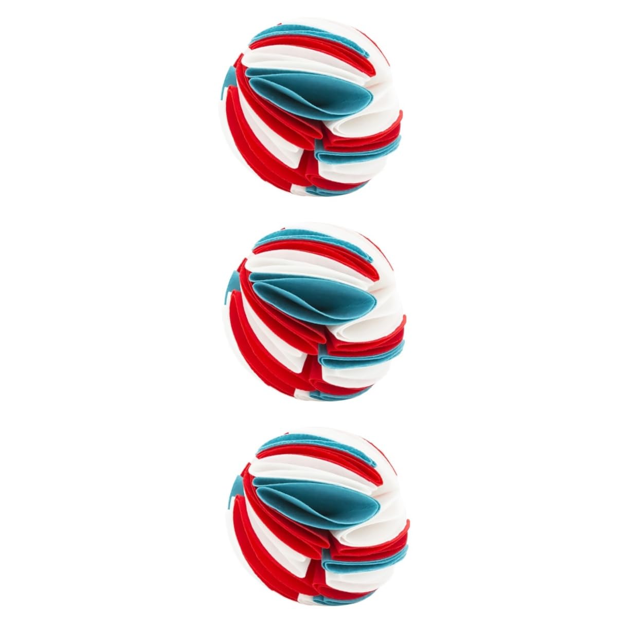 FOMIYES 3 Juguetes para Perros para Molares Juguetes para Olfatear Mascotas Juguete Masticable para Perros para Interiores Y Exteriores.