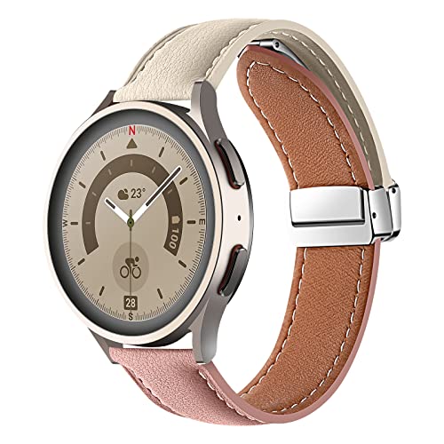 �}�O�l�b�g���܂肽���ݎ����U�[20mm�o���h Samsung Galaxy Watch 5&4 �o���h/Galaxy Watch 5 Pro�o���h 45mm/Galaxy Watch 4 Classic�o���h 46mm 42mm�ɑΉ� �j�����p, �W�F���X
