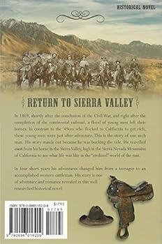 Paperback Return to Sierra Valley : A California Cowboy's Qu Book