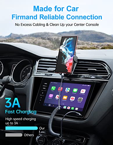 Usb C Cable Fast Charging, 2Pack 3Ft Coiled Usb A To Type C Charge Cord For Car, Retractable Usb-C Charging Cable Compatible With Samsung Galaxy S20 S10 S9 S8 Plus Note 10 9 8 And Other Usb C Devices #TOP2