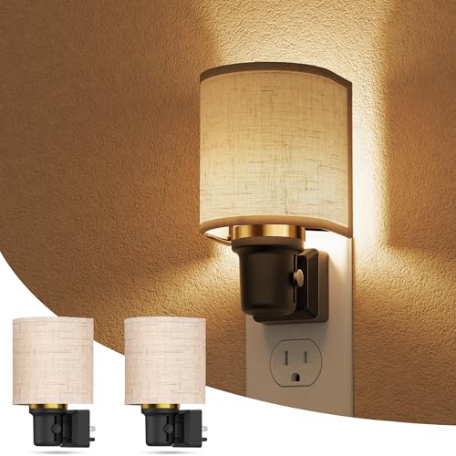 Image of L LOHAS LED Night Lights Plug into Wall, Plug in Night Light Dimmable 100LM