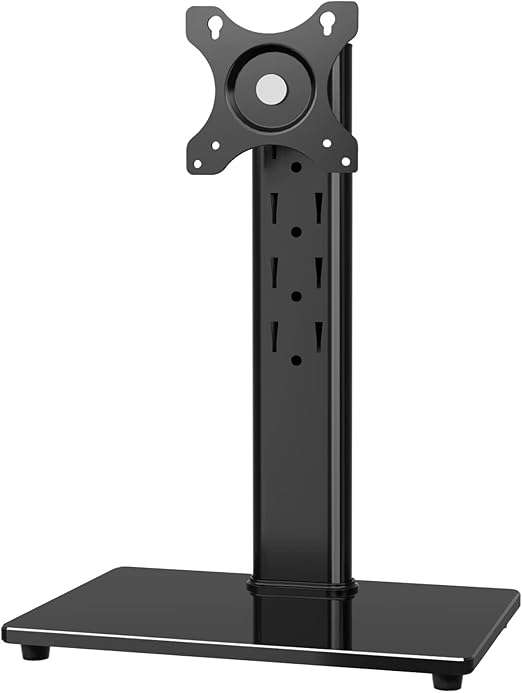 RFIVER Single Computer Monitor Mount Table Top Stand for 1332 inch PC