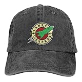XianNonG Planet Express Men's Black Adjustable Vintage Washed Denim Baseball Cap Dad Hat Trucker Cap