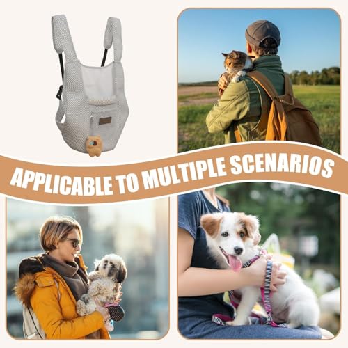 Sac à dos de poitrine chien fatigué : solution respirante pour excursions et vélo - 6
