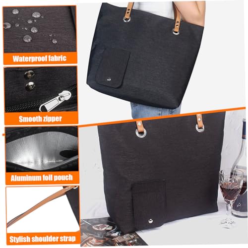 Bolso de vino con compartimento aislado y boquilla oculta para tus picnics y playa 3