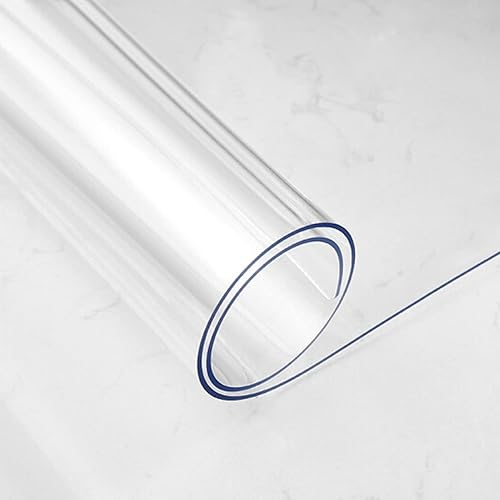 Protector transparente para escritorio, protector de mantel de PVC, protector de mesa de plástico, resistente al agua, para comedor, cubiertas de disponible en Yaxa Peru
