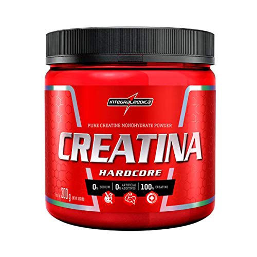 Combo 2x Creatina Hardcore Micronizada 300g - Integralmedica Sabor:Sem Sabor