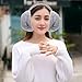 GLEAVI Ladies Winter Ear Muffs Ear Warmers Gray Plush Full Protection 17cm Diameter Outdoor Use Fashionable for Women