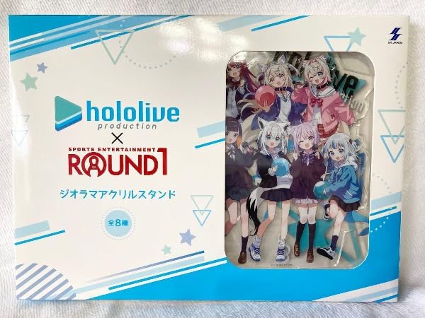 ホロ・ライブ ROUND1 ラウンドワン コラボ キャンペーン ジオラマ 