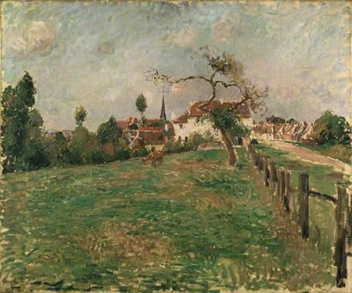 Tableau Toile le Village d'Éragny pour créer une ambiance sereine et artistique