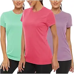 Kit 3 Camiseta Camisa Dryfit Feminina Treino Academia Fitness