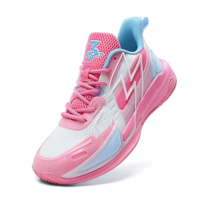 Zapatillas de Baloncesto Unisex de Corte bajo, Modernas, Transpirables, Antideslizantes, Resistentes al Desgaste y con amortiguación de Impactos.