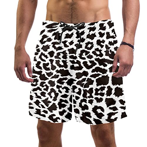 Maillots de bain hommes JDEZ léopard pour vos journées plage