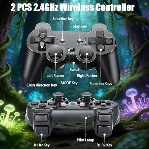 image for XULUXD Retro Gaming Console,Built-in Classic Video Games and 23 Emulat