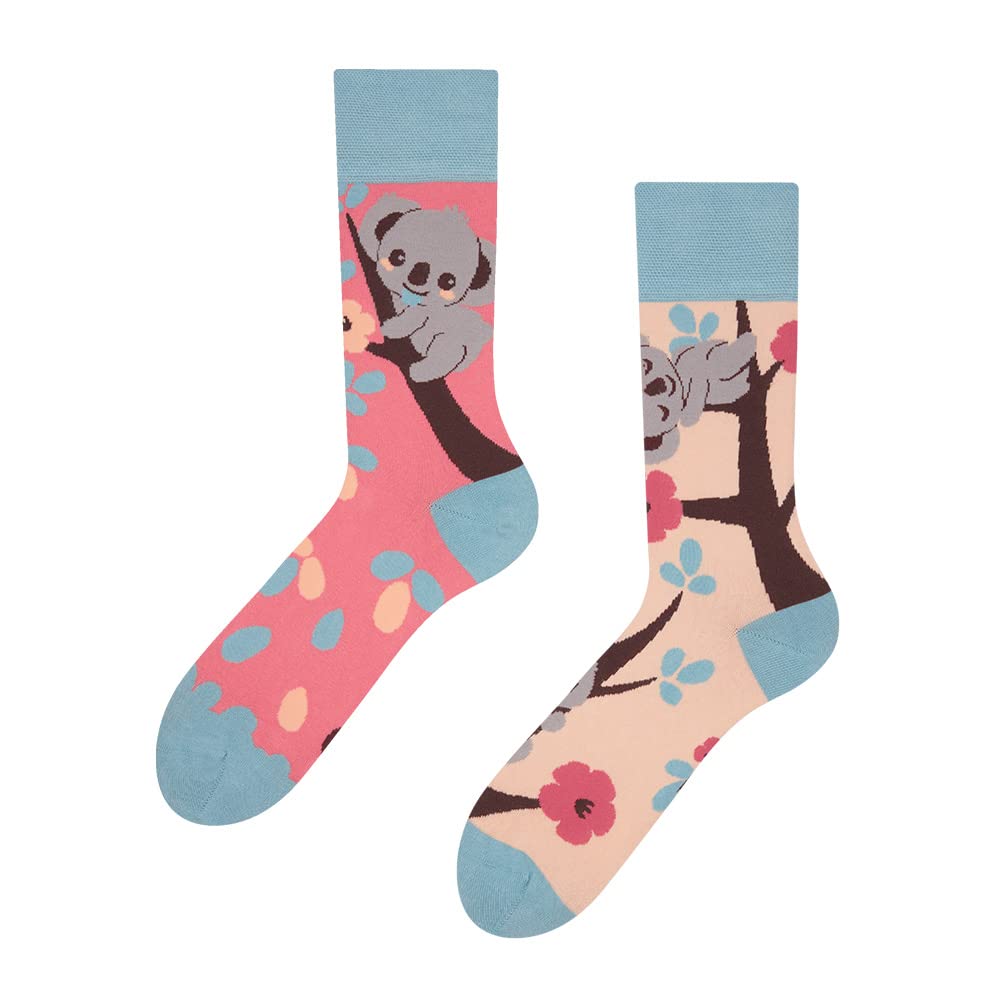 Dedoles Socken Unisex Damen Herren & Kinder Baumwolle viele lustige Designs Fussball Fahrrad Pferde Pflanzen Feuerwehr Geschenk links rechts verschieden