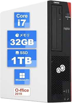 Amazon.co.jp: 【整備済み品】富士通デスクトップパソコン