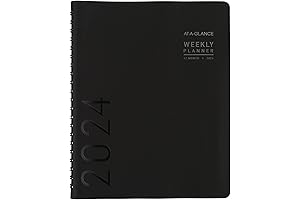 2024 AT A GLANCE WEEKLY & MONTHLY APPOINTMENT BOOK