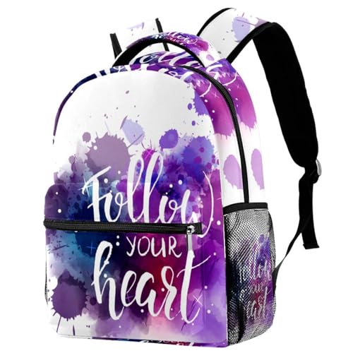 Sac à dos d'école 29.4x20x40cm multicolore pour fille garçon et grand voyage