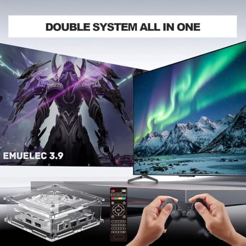 Consola De Juegos Retro Con 256 Gb De Almacenamiento, Más De 50 000 Juegos Integrados Y 2 Mandos Inalámbricos Compatibles Con Ps1, Psp, Mame Y Salida Av 4k Hd.