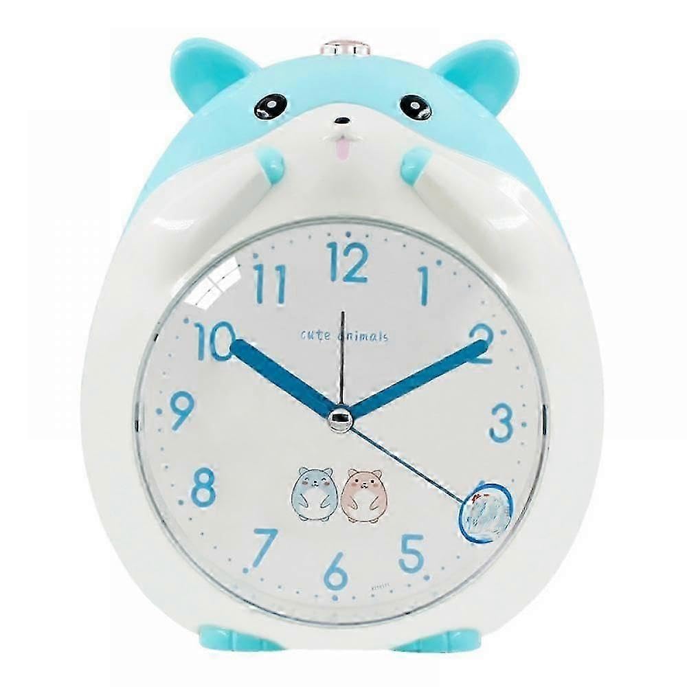 Horloge de bureau hamster avec veilleuse pour lit d'enfant