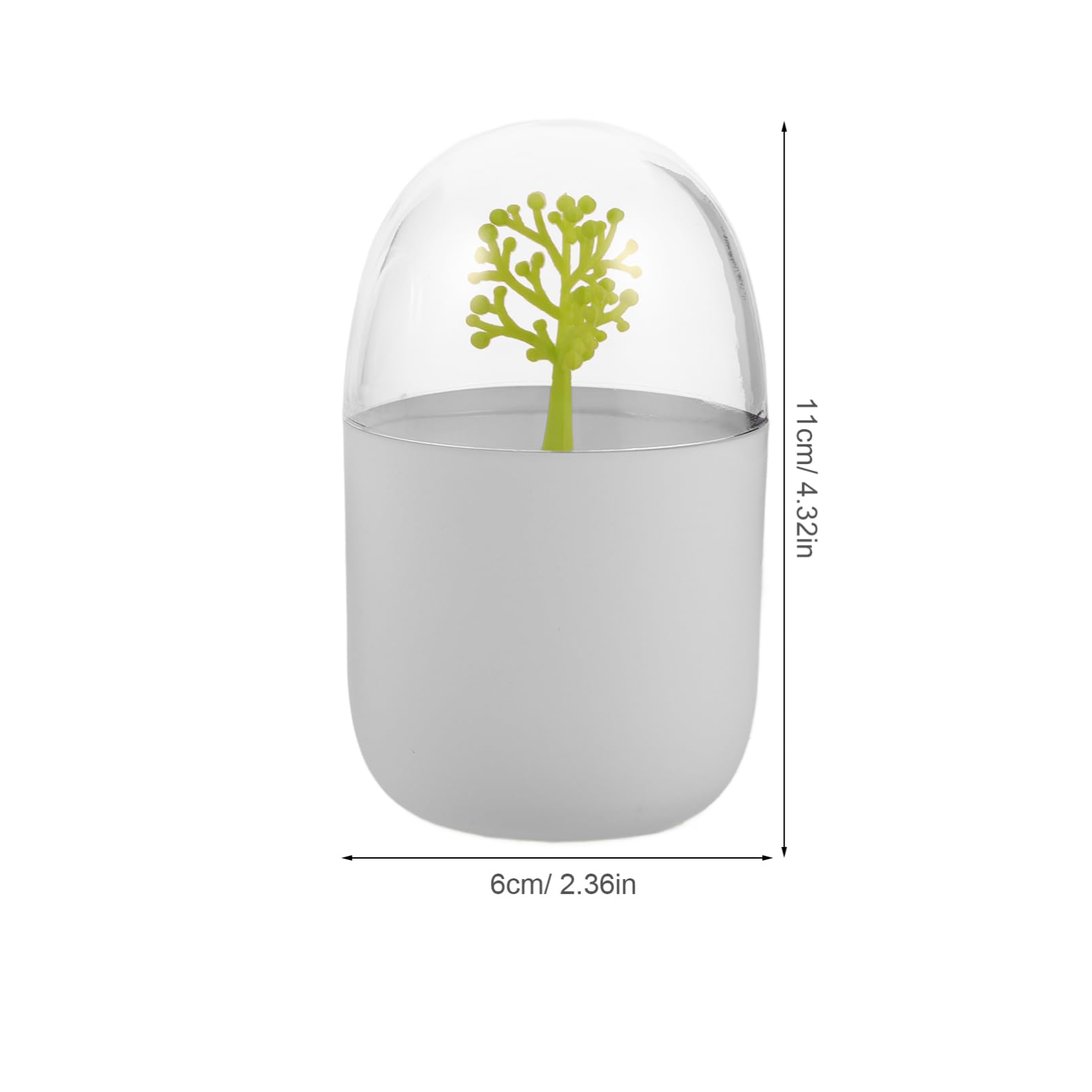 Hemoton 2 Pcs Deer Toothpick Holder, Empty Four Season Plant Toothpick Dispenser/Animal Cotton Swab Box, Unique Home Design Decoration for Christmas( Tree + Elk