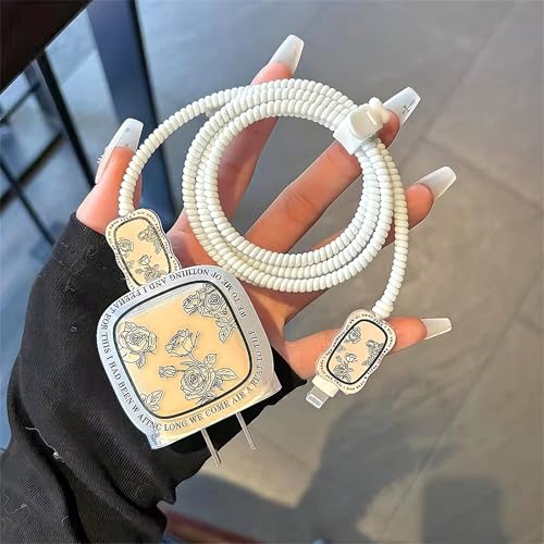 Protector de cargador de iPhone de silicona suave mariposa 2