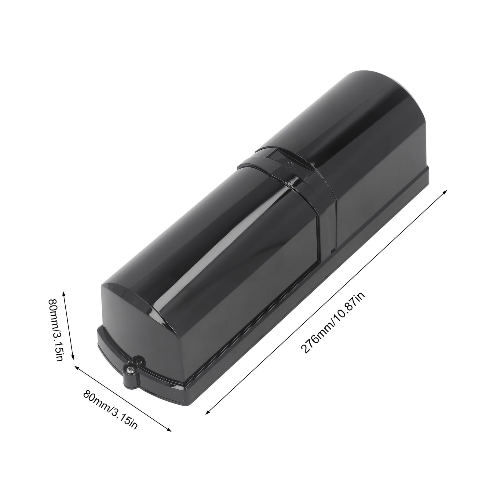 Cocoarm Sensor de Cortina de Luz de Seguridad, Sensor de Rejilla de Luz de PC ABS, Alcance de 50 M, IP65, AC12-18V DC12-24V, Alarma de Intrusión con Alineación de 180 Grados para Escuelas de