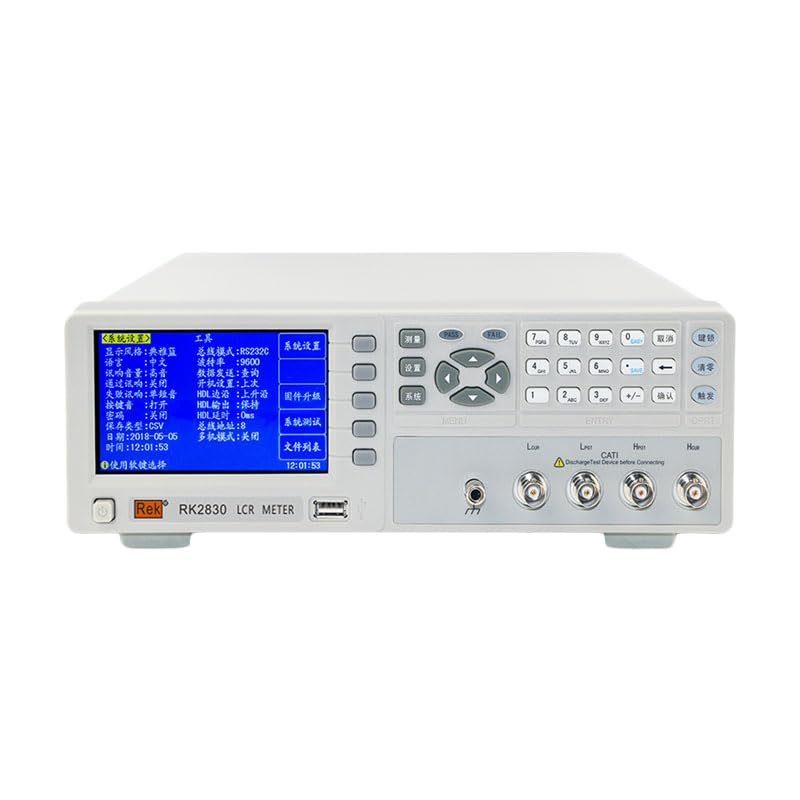 RK2830 LCR Digital Bridge Tester Frequency 50Hz-10kHz,2VA Digital Bridge with USB RS232C Interface