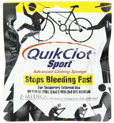 QuikClot Sport, Advanced Clotting Sponge 25G [���s�A���i]
