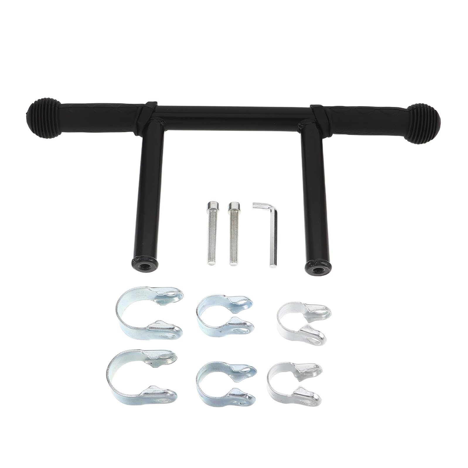 BESTonZON Extension de Poignée pour Poussette en Plastique avec Clips de 3 Tailles, Facile à Installer, Compatible avec Poussettes Voyages et Pique-niques