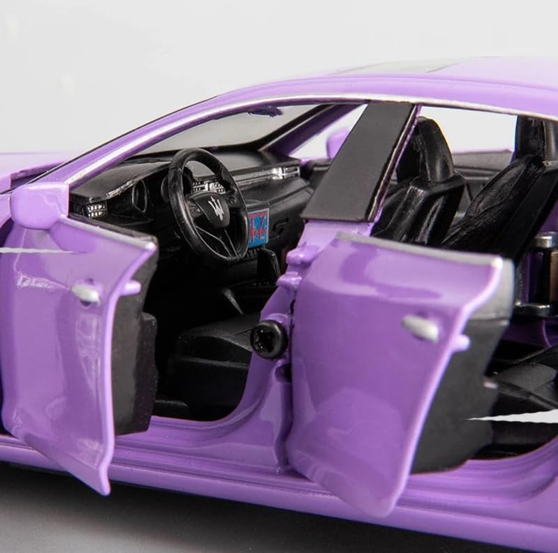 Bluebell Blue 1:32 for Maserati Quattroporte Alloy Scale Car Model Toy Birthday Gift Souvenir Collection Simulation Car Model. 2