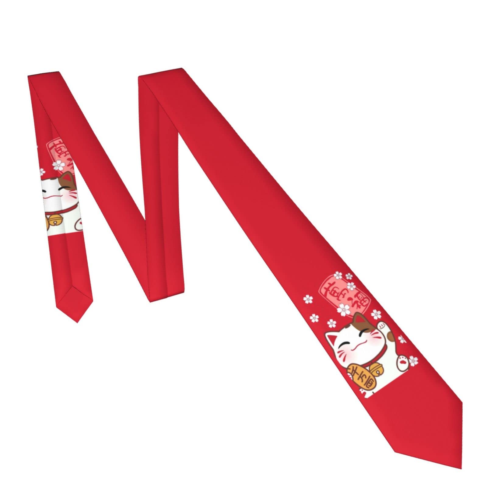 幸運の招き猫 ネクタイ