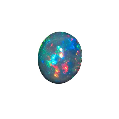 Miniatura 9 de 5pcs, 100% Real Ultra Fire Ethiopian Opal Oval Cabochon Natural Gemstone, Opal Rock Crystals, DIY-Crafts Jewelry Making Loose Supply, Chakra Healing