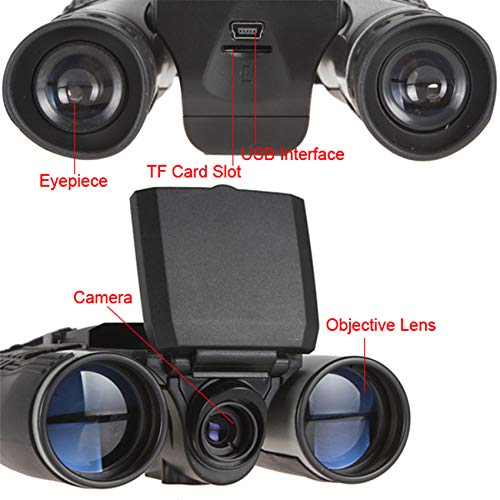 Toptekits HD 1080P Binocular digital 12x32 5MP miniatura 4