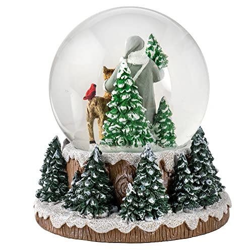 120 MM Santa with Friends Snow Globe by The San Francisco Music Box Company by The San Francisco Music Box Company - Used condition - Image 3