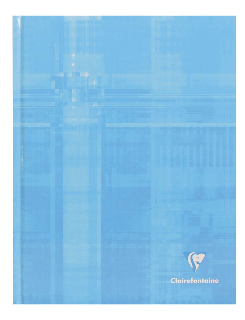 Clairefontaine 9841C Set of 5 Hardcover Notebook - 17x22 cm - 192 Seyes Ruled Pages - White Paper 90 g - Laminated Card Cover - Random Colours