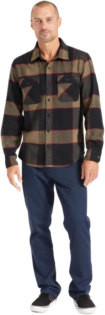 Brixton, Bowery Long-Sleeve Flannel Shirt - Men's - Image 2