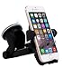 Car Accessories, Gaoye Car Mount Phone Holder Windshied Stand Universal 360 Degree Adjustable Cradle Strong Cup Holder for iPhone 7 6 Samsung Galaxy HTC Moto Sony LG Smartphones Gps Holder (Black)