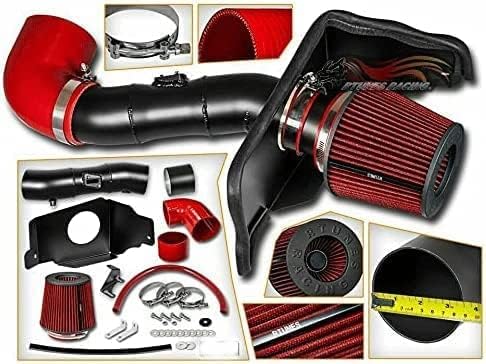Ares 2005-2009 Compatible with Ford Mustang GT 4.6L V8 Cold Air Racking Intake Kit & Filter
