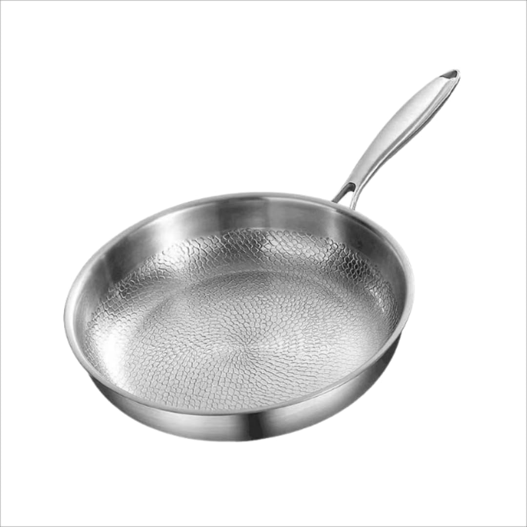 Amazon | ABYSTTI 純チタン製 フライパン 26/28/30cm 錆びない 断熱 直