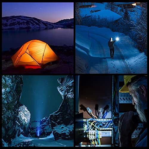 Sofirn IF22A Led Torch, Rechargeable Flood Light with SFT-40 LED with up to 2100 lumens,USB-C Charging Port with Power Bank Function,21700 Battery Included, Super Power EDC Light for Outdoor