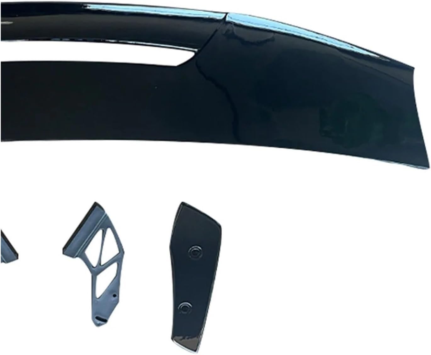 Universal Sport Racing MAD Trunk Spoiler Wing Airfoil Refit Modification Compatible for Car/GT GTR Tuning Accessories Body Kit Styling(Carbon fiber)