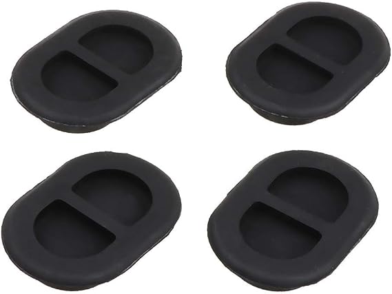 Upper Bound Rubber Body Floor Pan Drain Plugs for Jeep Wrangler TJ 2012 to 2017 (4 pieces)
