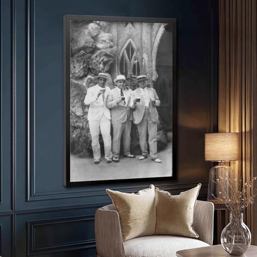 Al Capone 1931 photo mafia poster deco suspendu pour passionne d histoire