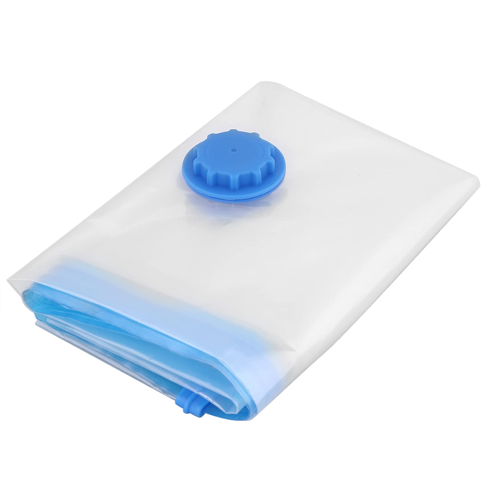 Sacchetti salvaspazio per compressione sottovuoto con pompa manuale, organizer da viaggio per vestiti, 60 x 80 cm (60x80 cm)