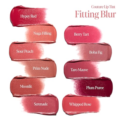 Image of Espoir Couture Lip Tint Fitting Blur #8 Boba Fig | Smudge-Proof Fixing Lip Stain, Soft & Creamy Texture without Flaking, Lightweight and Comfortable Matte Finish, Korean Makeup, Vegan, 0.14 oz