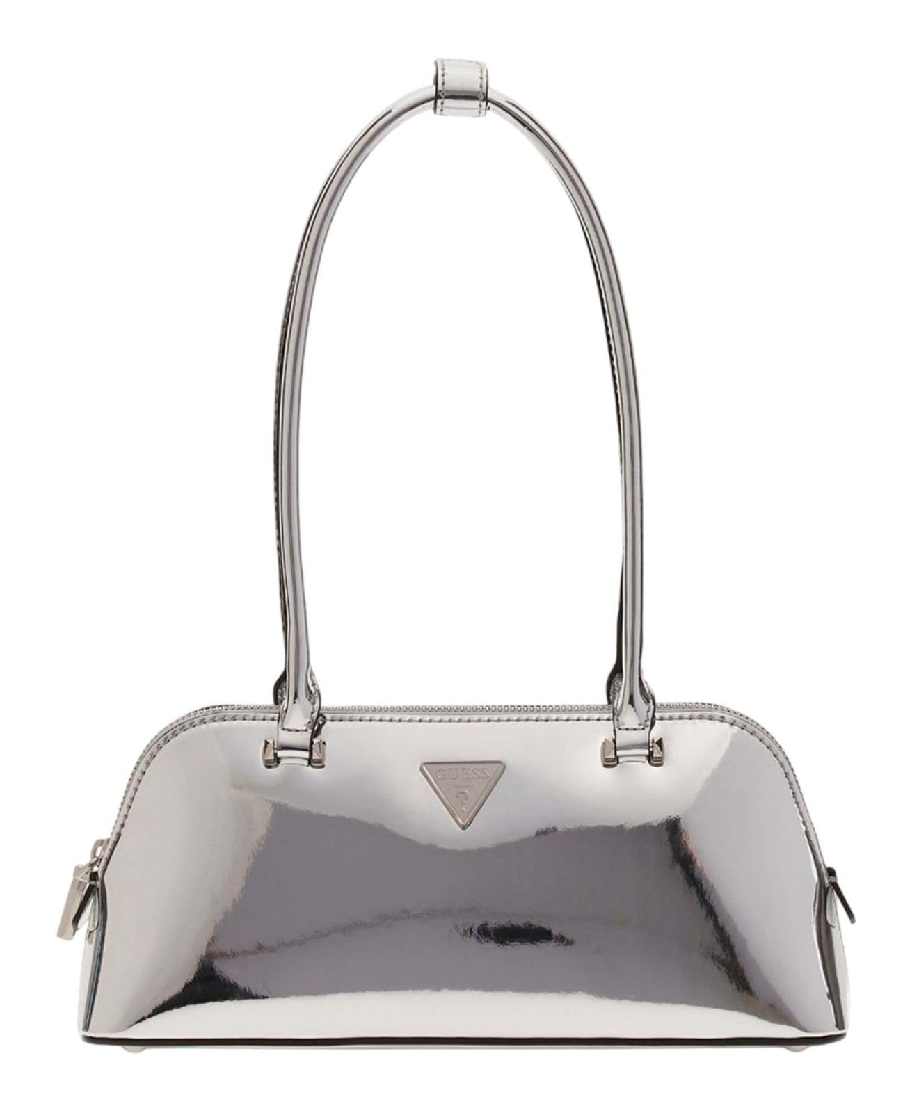 GUESS Arnela Shoulder Satchel Silber