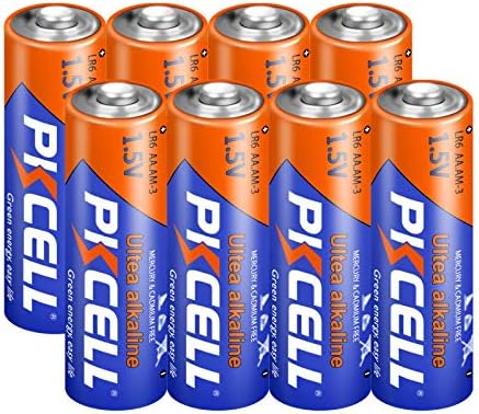 AA Batteries 1.5V LR6 AM-3 Double A Alkaline Dry Battery for Clock,Toys,Remote Controls 8 Pack