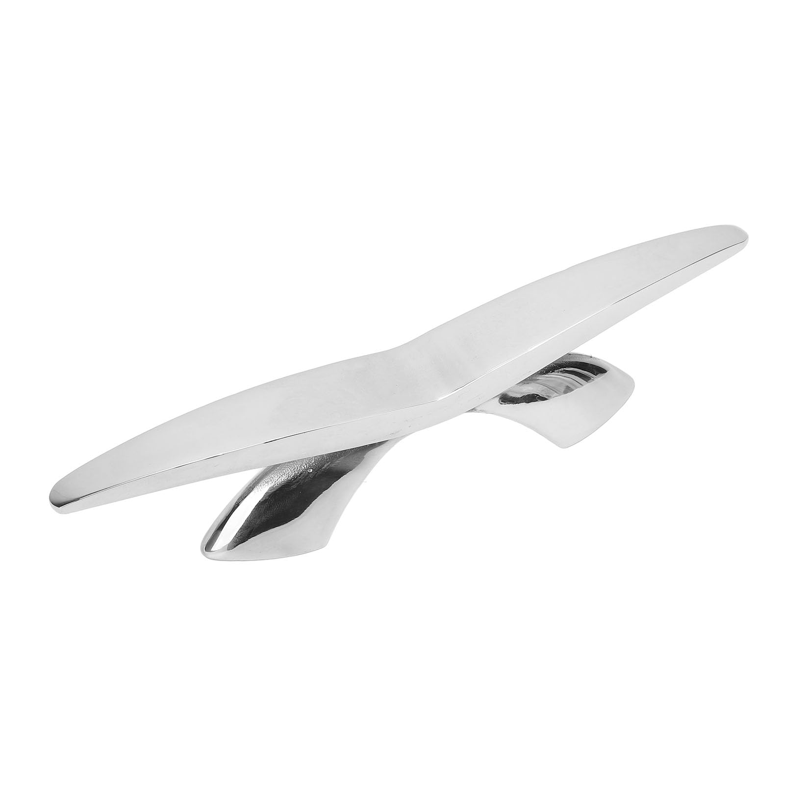 ZIZEV Marine Stainless Boat Dock Cleats, 8 Inches Boat Cleat, 316 Stainless Steel Polished Dock Cleats Tie Down for RV Yacht Cargo Ship Speedboat, Dependable Performance